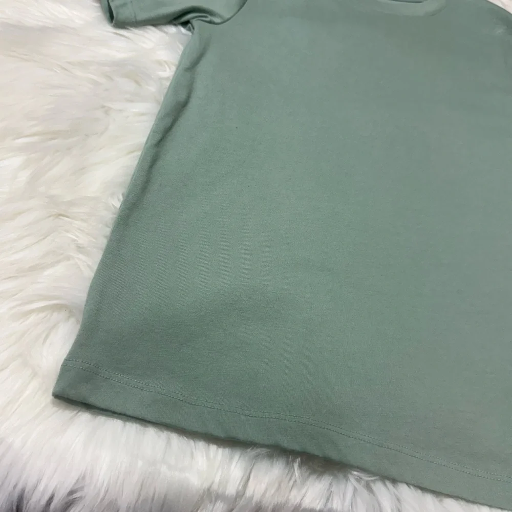 Wonder Nation Youth Boy Size Small (6-7) Soft Green Short Sleeve Shirt
